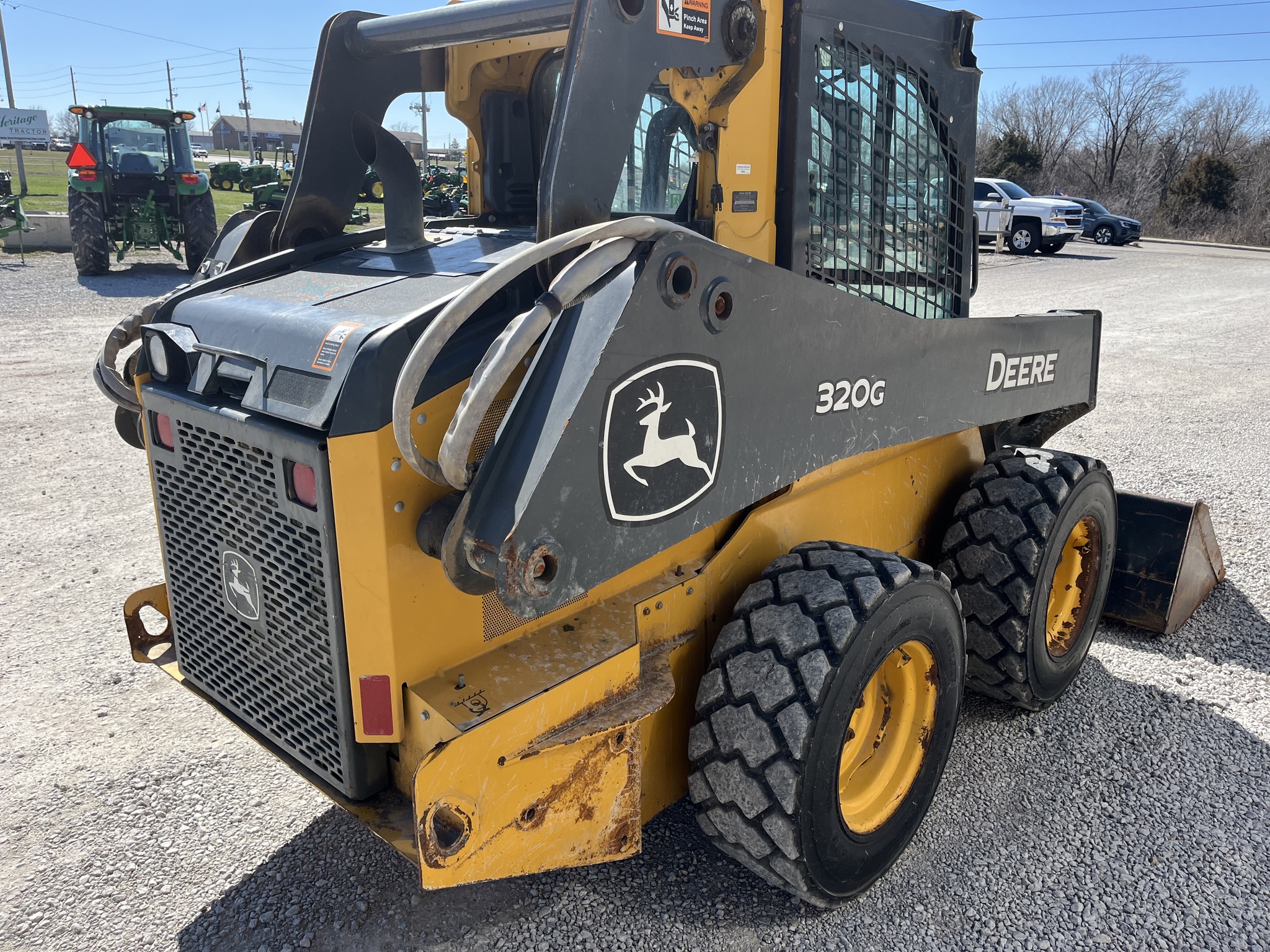  2022 John Deere 320G at Heritage Tractor in Smithville, MO