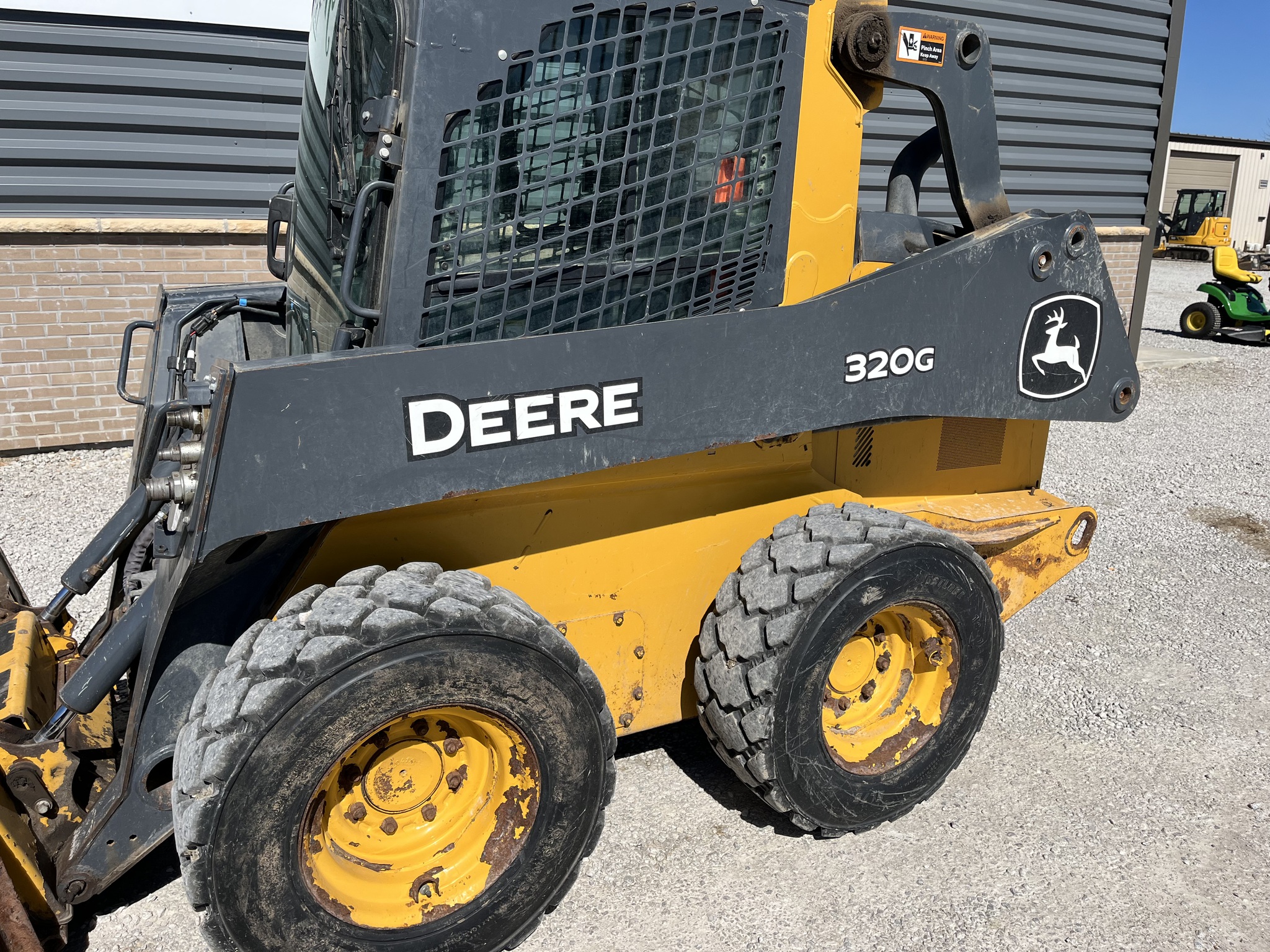  2022 John Deere 320G at Heritage Tractor in Smithville, MO