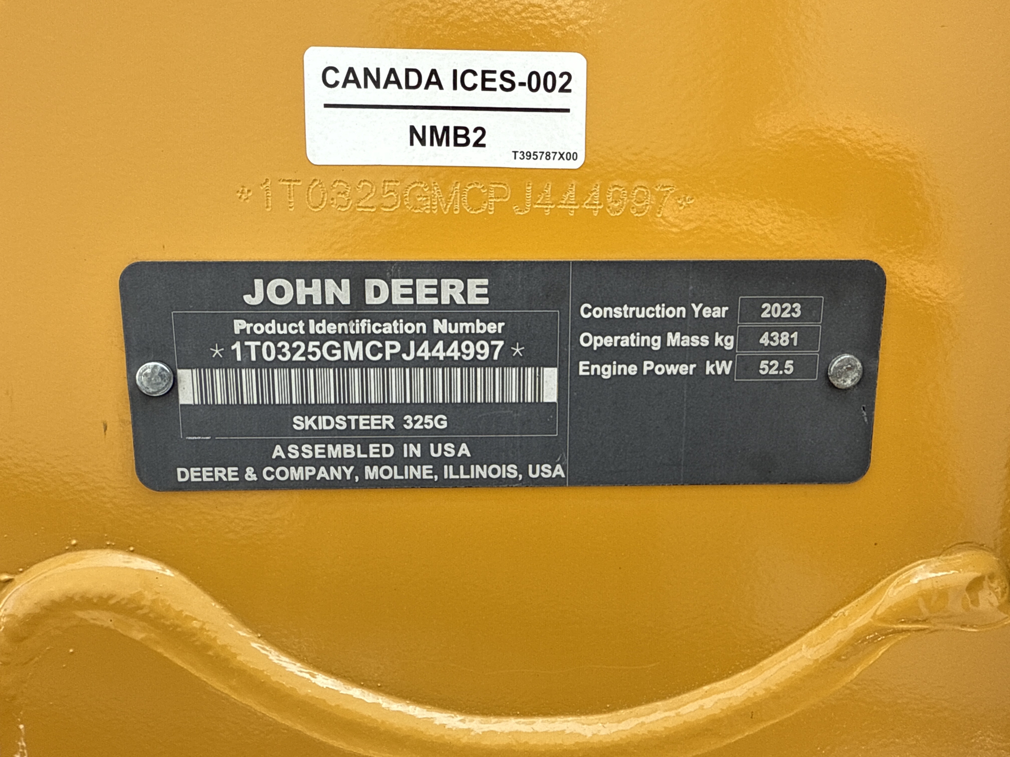 2023 John Deere 325G Image 34