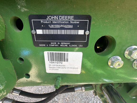 2024 John Deere 6155M