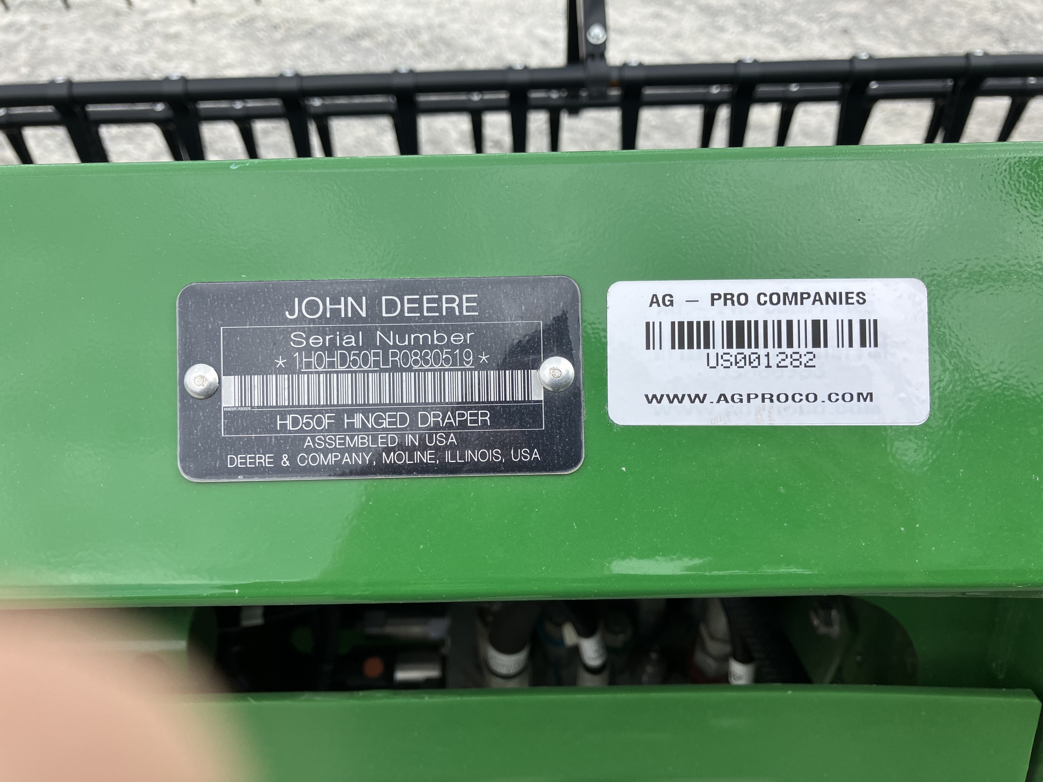 2024 John Deere HD50F Image 12