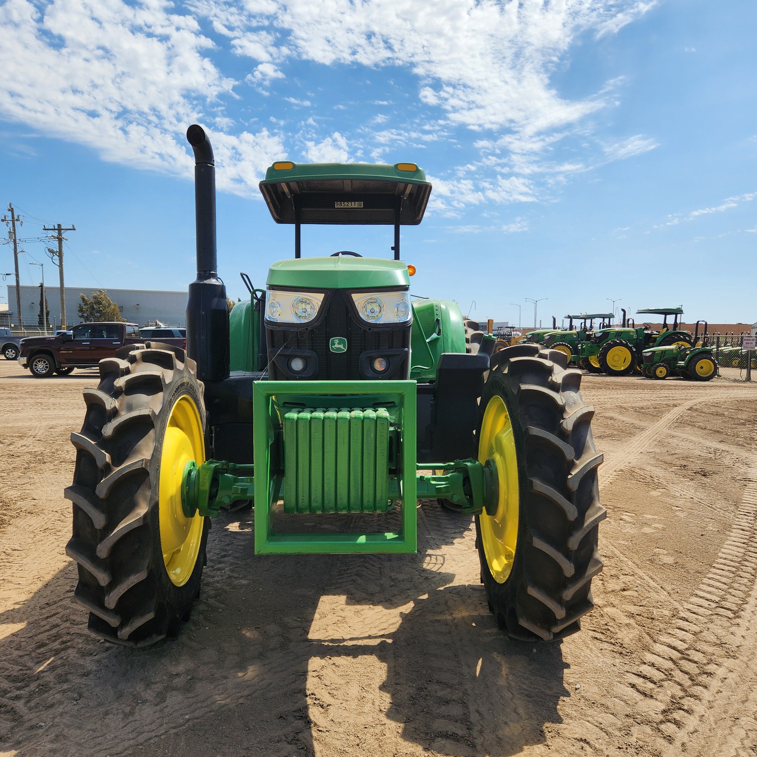 2021 John Deere 6120M Image 8