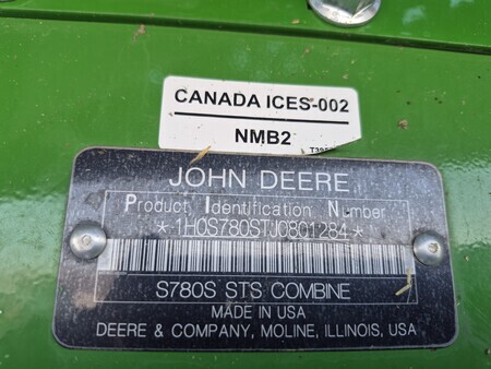 Used 2018 John Deere S780 Combines at Horizon Ag & Turf in St. Paul, AB - Photo33