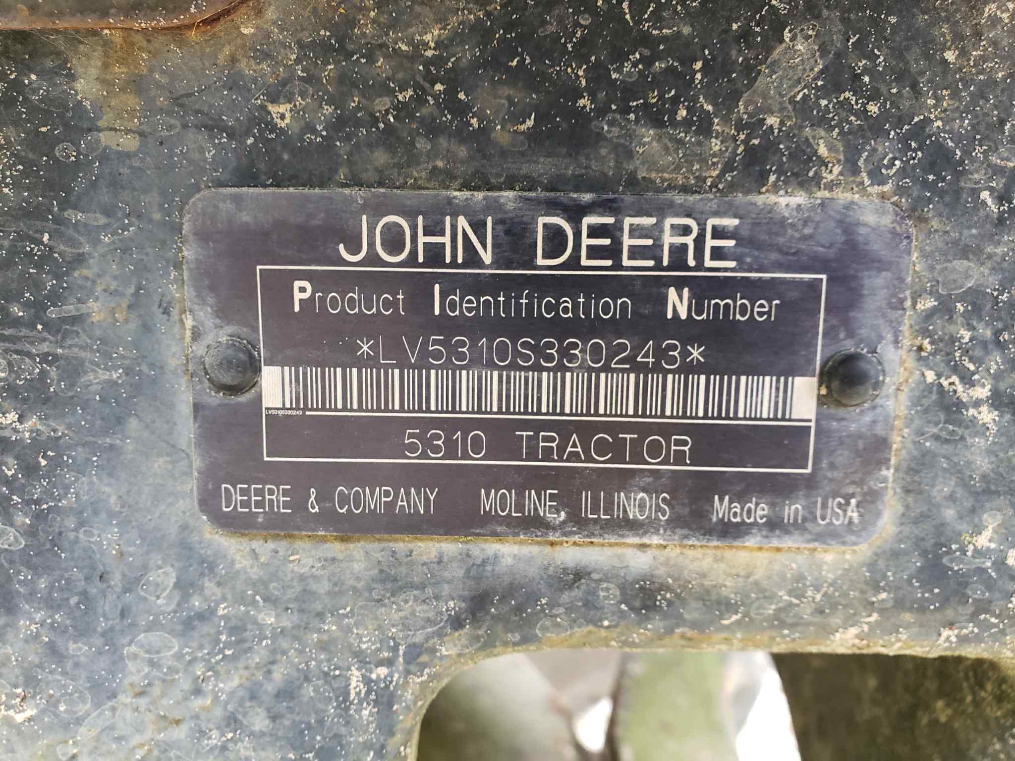 1999 John Deere 5310 Image 3