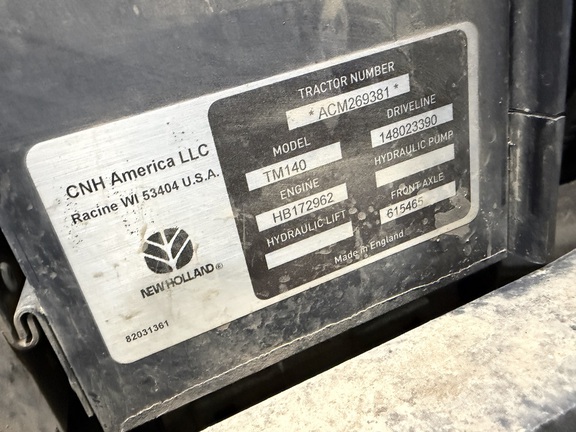 2013 New Holland TM140 - Photo40