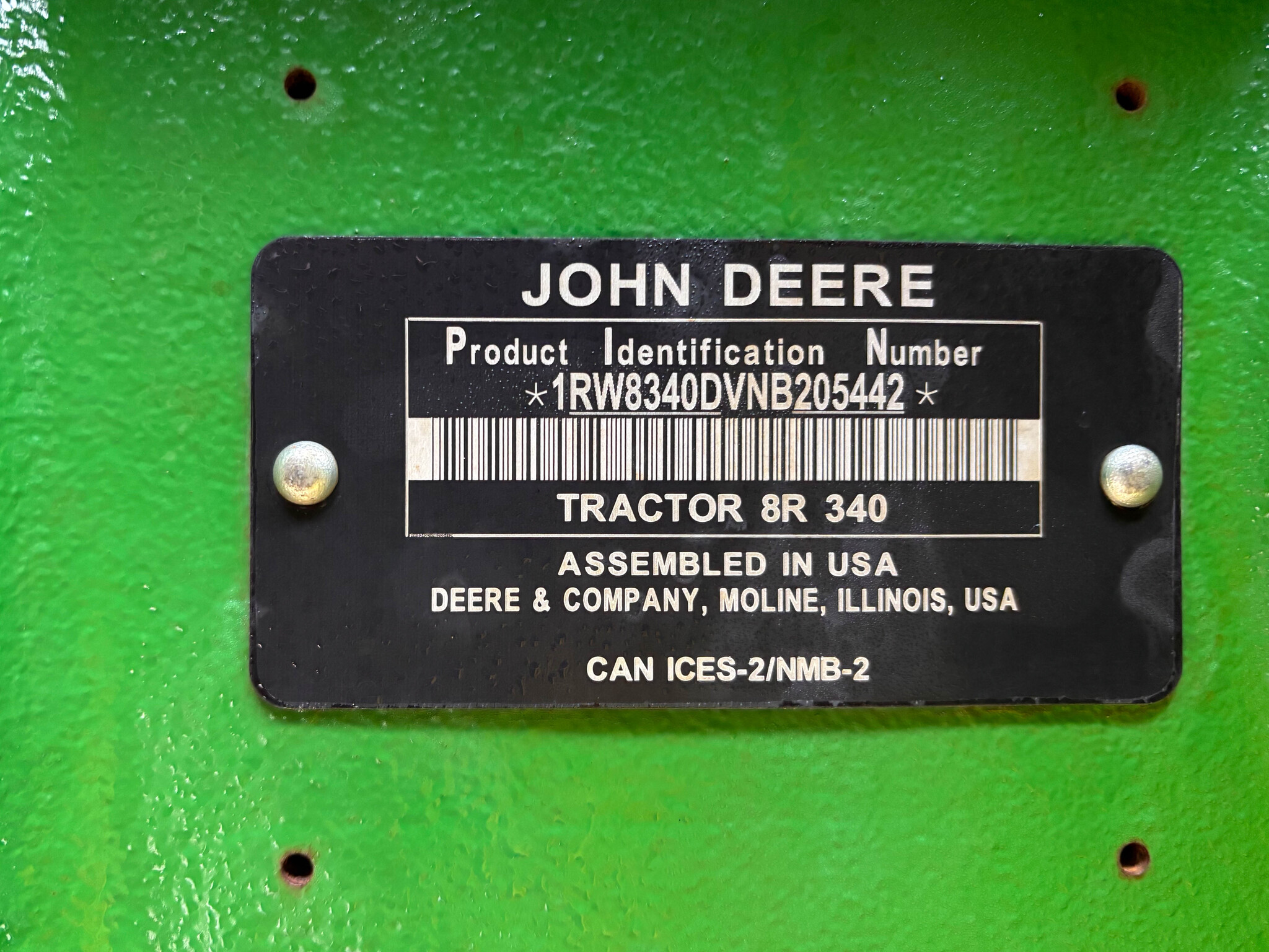 Used 2022 John Deere 8R 340 Row Crop Tractors at Koenig Equipment in Anna, OH - PhotoXL39