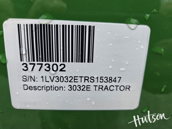 Photo of 2025 John Deere 3032E