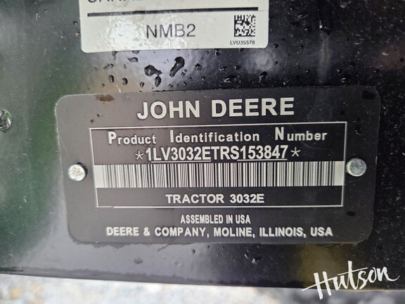 Photo of 2025 John Deere 3032E
