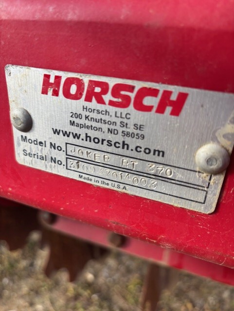 Horsch RT370 Image 5