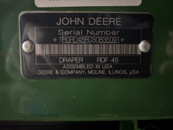 Used 2025 John Deere RDF 45 Combine Platforms at Koenig Equipment in Anna, OH - Photo17