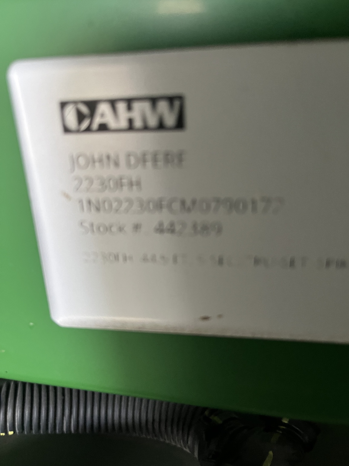 2021 John Deere 2230FH Image 6