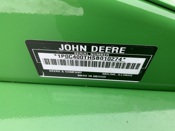 Used 2025 John Deere C400 Mower Conditioners at Horizon Ag & Turf in Edmonton West, AB - Photo2