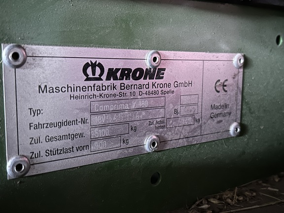 Used 2016 Krone Comprima V 180 Round Balers at Horizon Ag & Turf in Falher, AB - Photo13