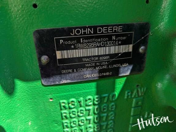 Photo of 2018 John Deere 8295R