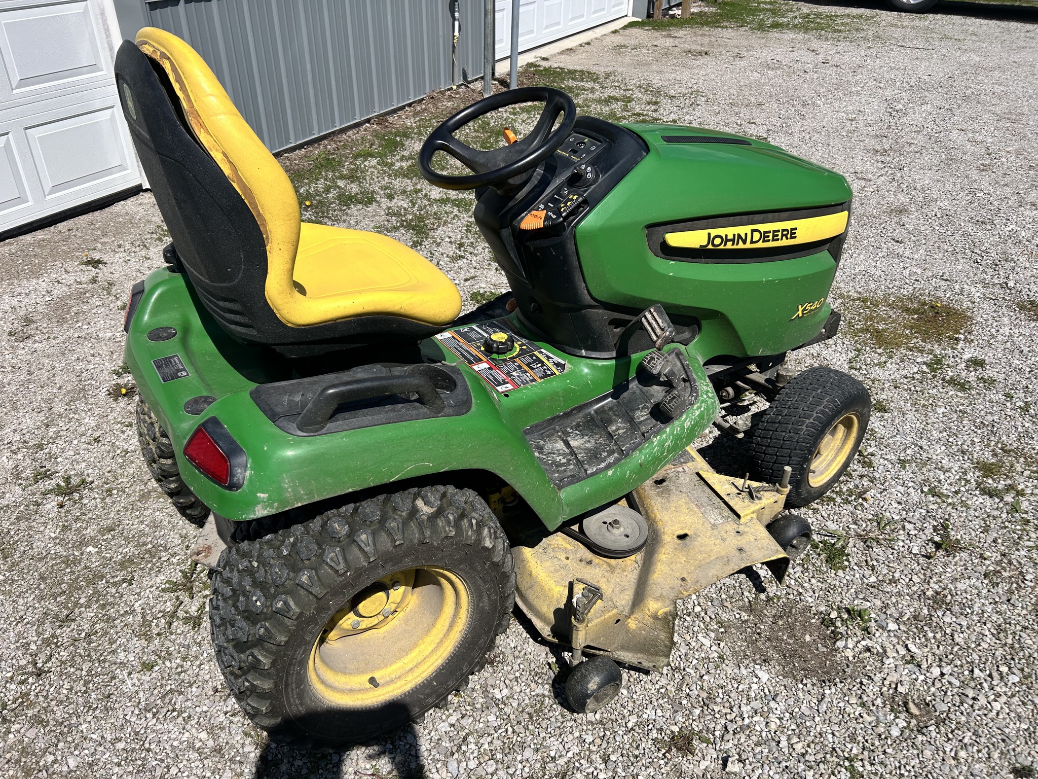 2013 John Deere X540 Image 2