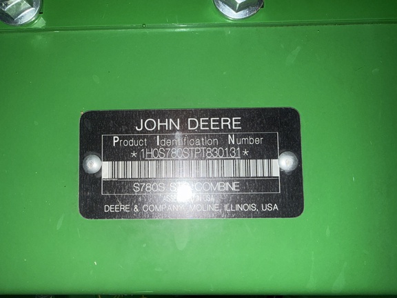 Photo of 2024 John Deere S780