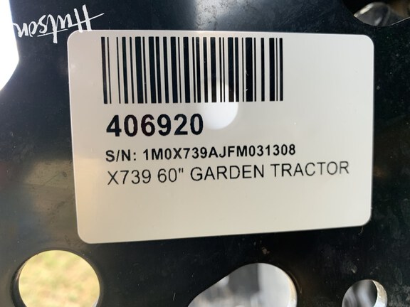 Photo of 2015 John Deere X739