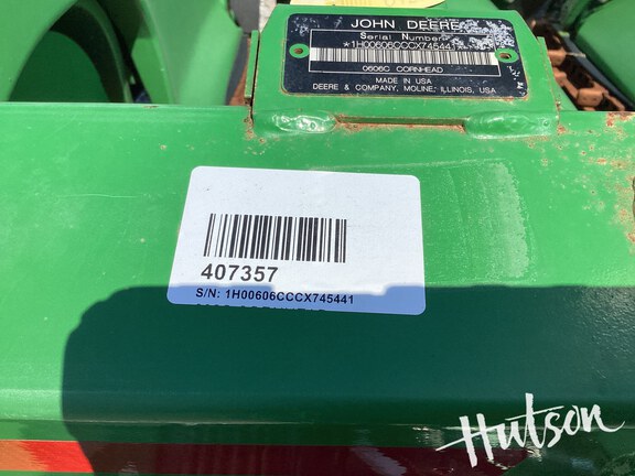 Photo of 2012 John Deere 606C