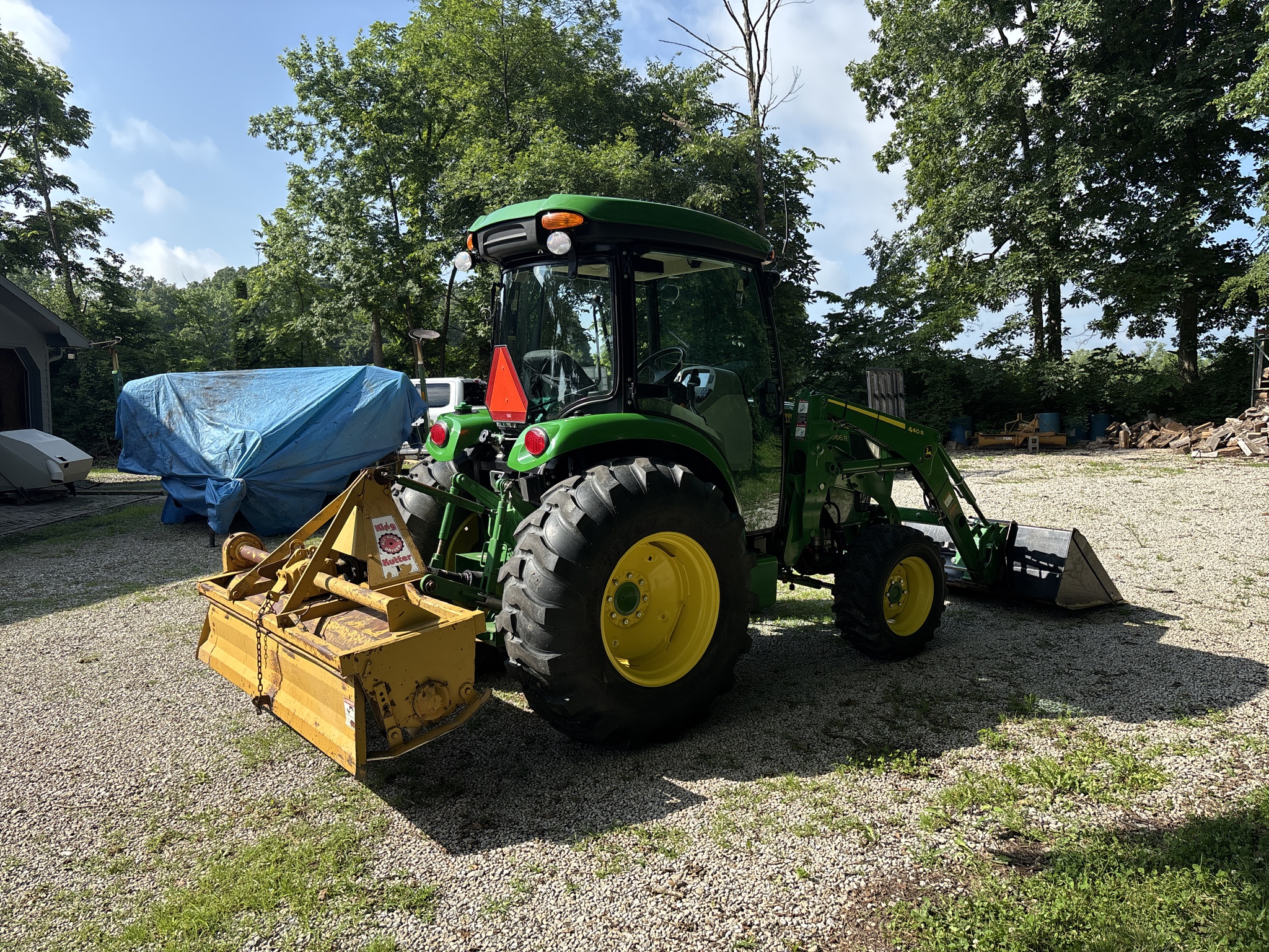 Used 2018 John Deere 4066R Compact Utility Tractors at Koenig Equipment in Knightstown, IN - PhotoXL4