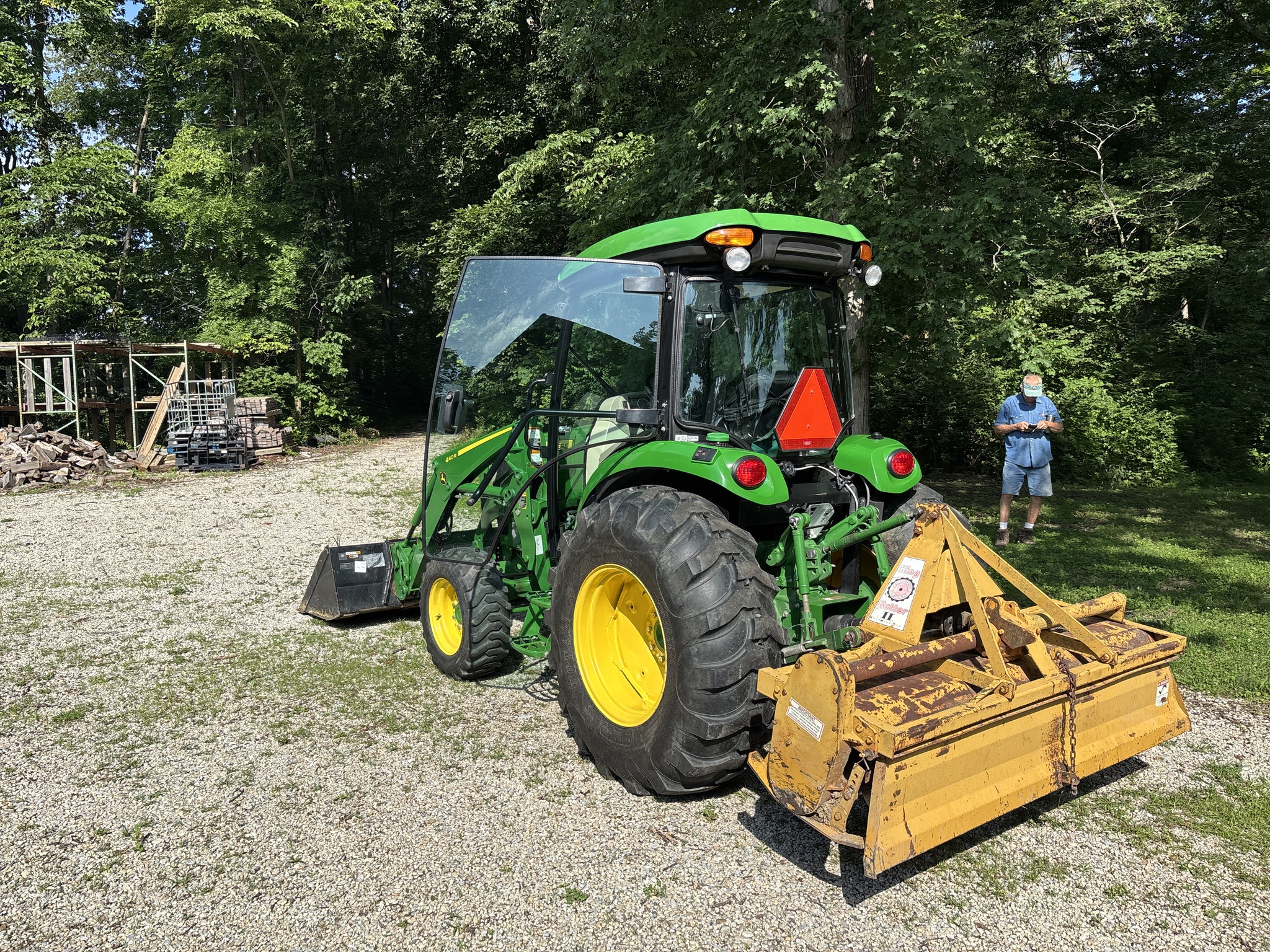 Used 2018 John Deere 4066R Compact Utility Tractors at Koenig Equipment in Knightstown, IN - PhotoXL6