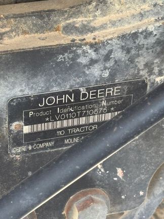 2008 John Deere 110T