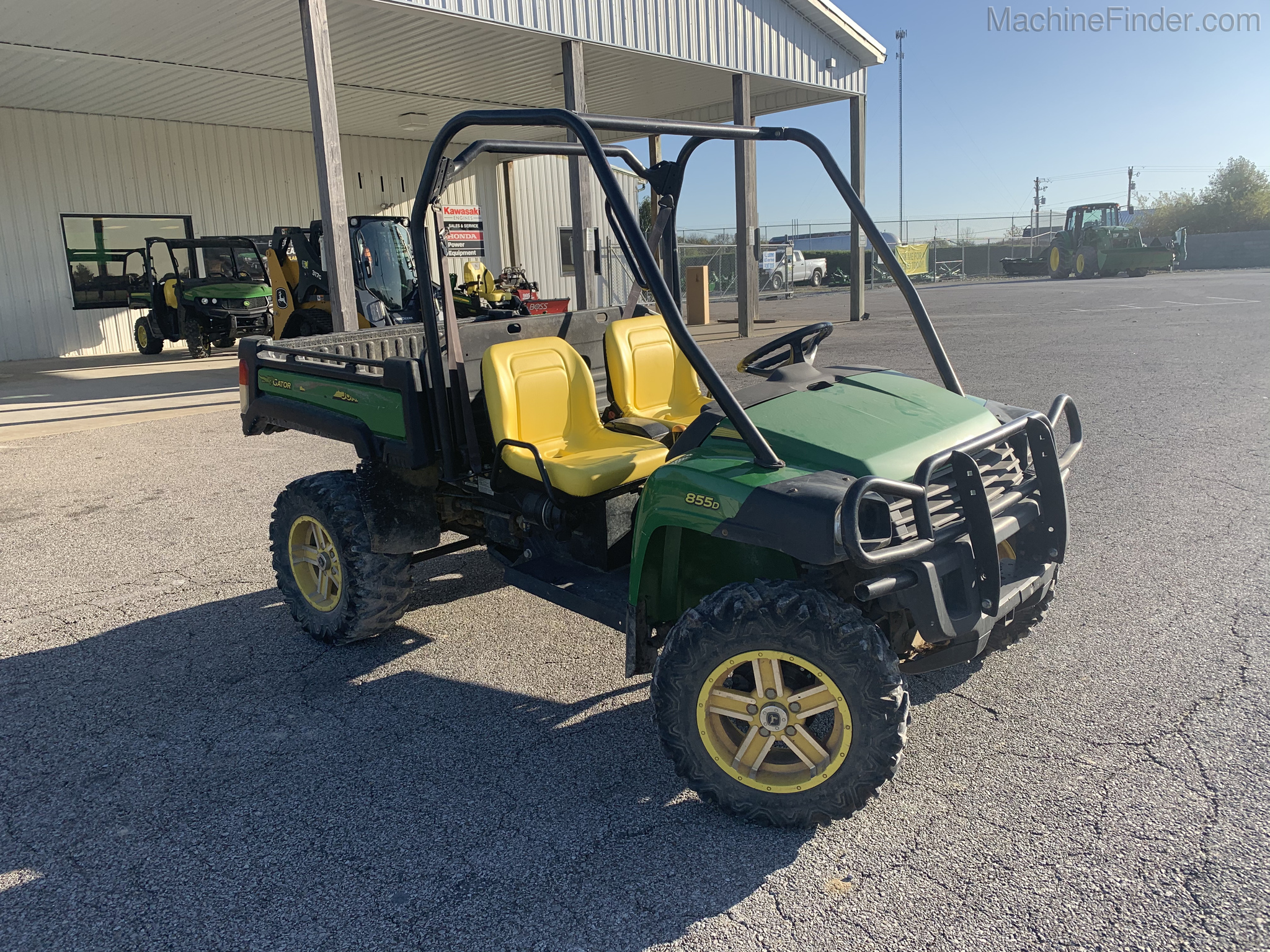 2011 John Deere XUV 855D GREEN Image 1