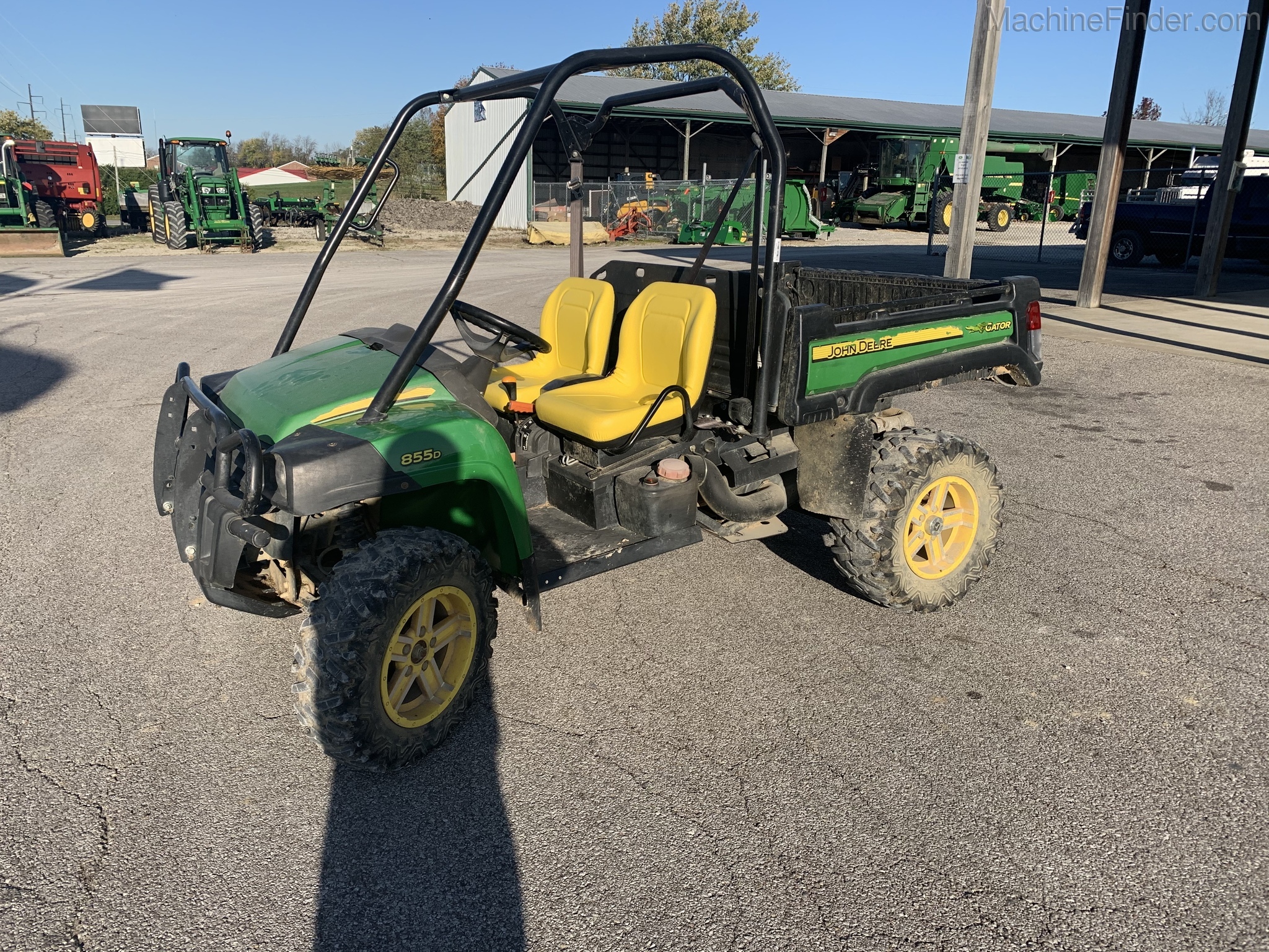 2011 John Deere XUV 855D GREEN Image 4