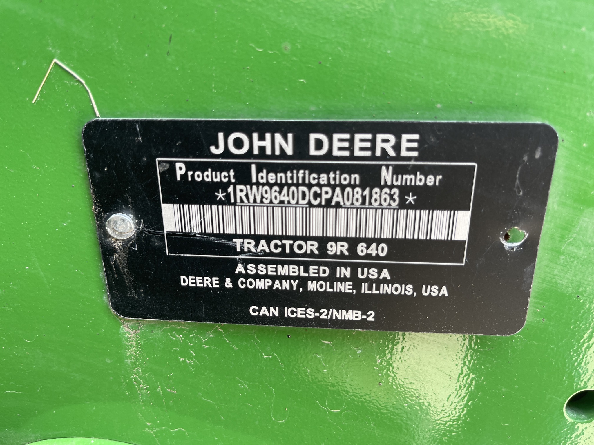  2023 John Deere 9R 640 at Heritage Tractor in Roanoke, IL
