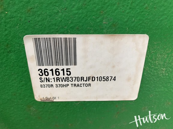 Photo of 2015 John Deere 8370R
