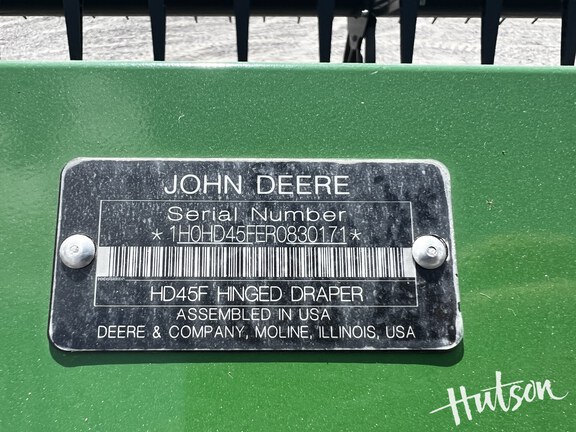 Photo of 2024 John Deere HD45F