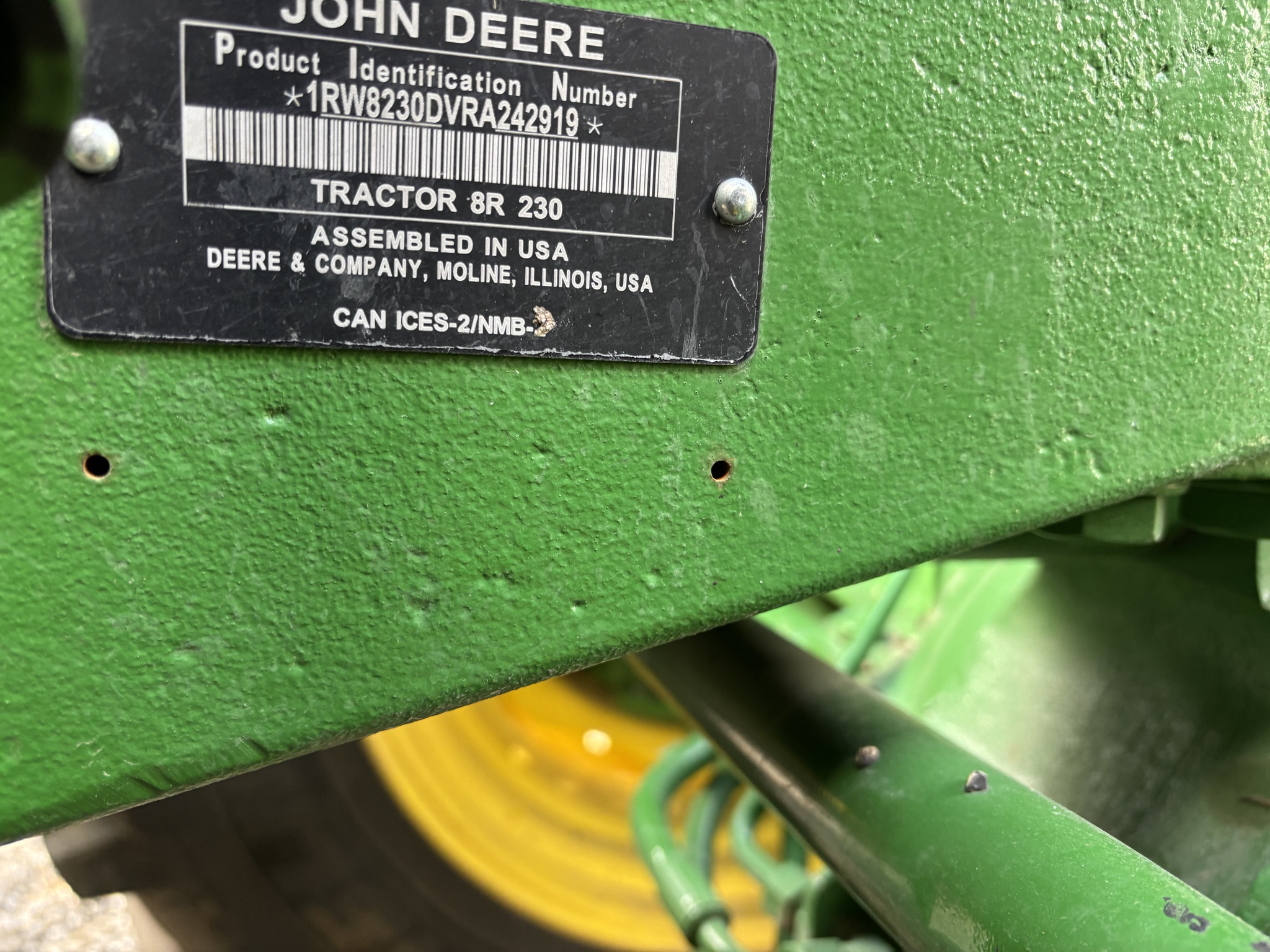  2024 John Deere 8R 230 at Heritage Tractor in Brimfield, IL