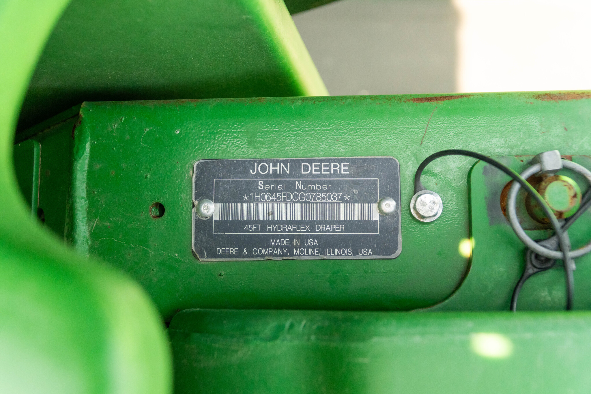 Used 2016 John Deere 645FD Combine Platforms at Koenig Equipment in Anna, OH - PhotoXL33