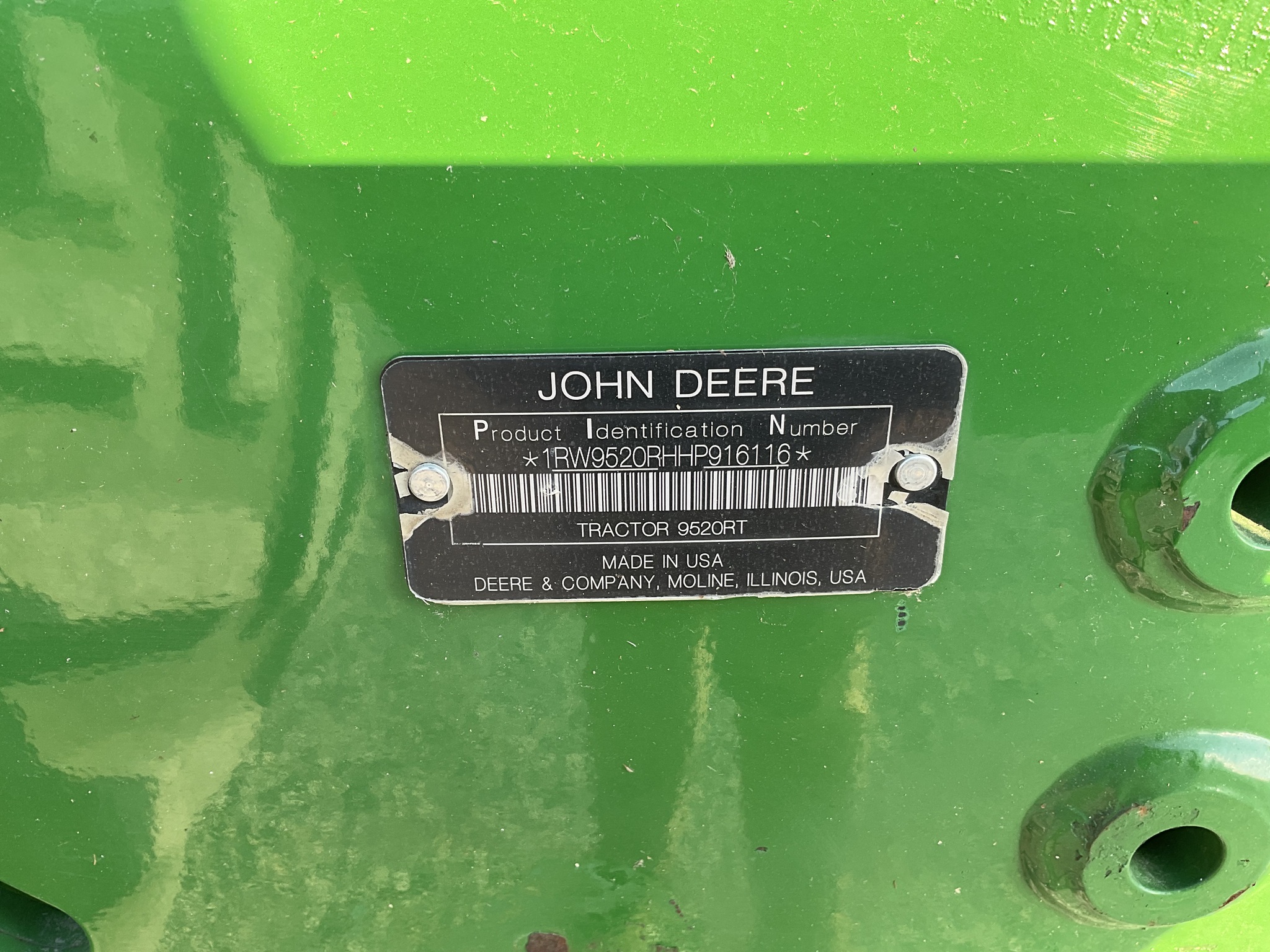 2017 John Deere 9520RT Image 19