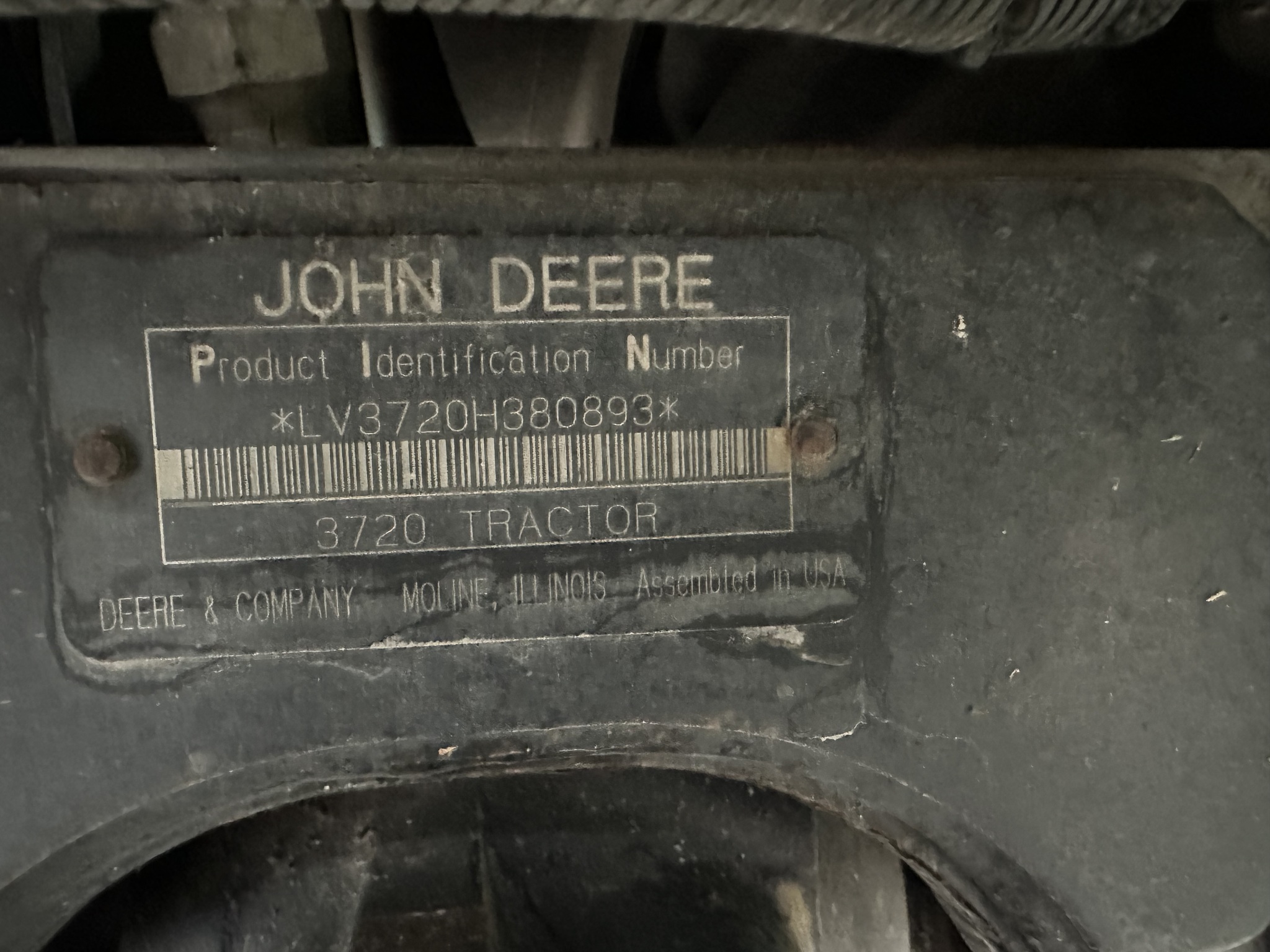 2007 John Deere 3720 Image 5