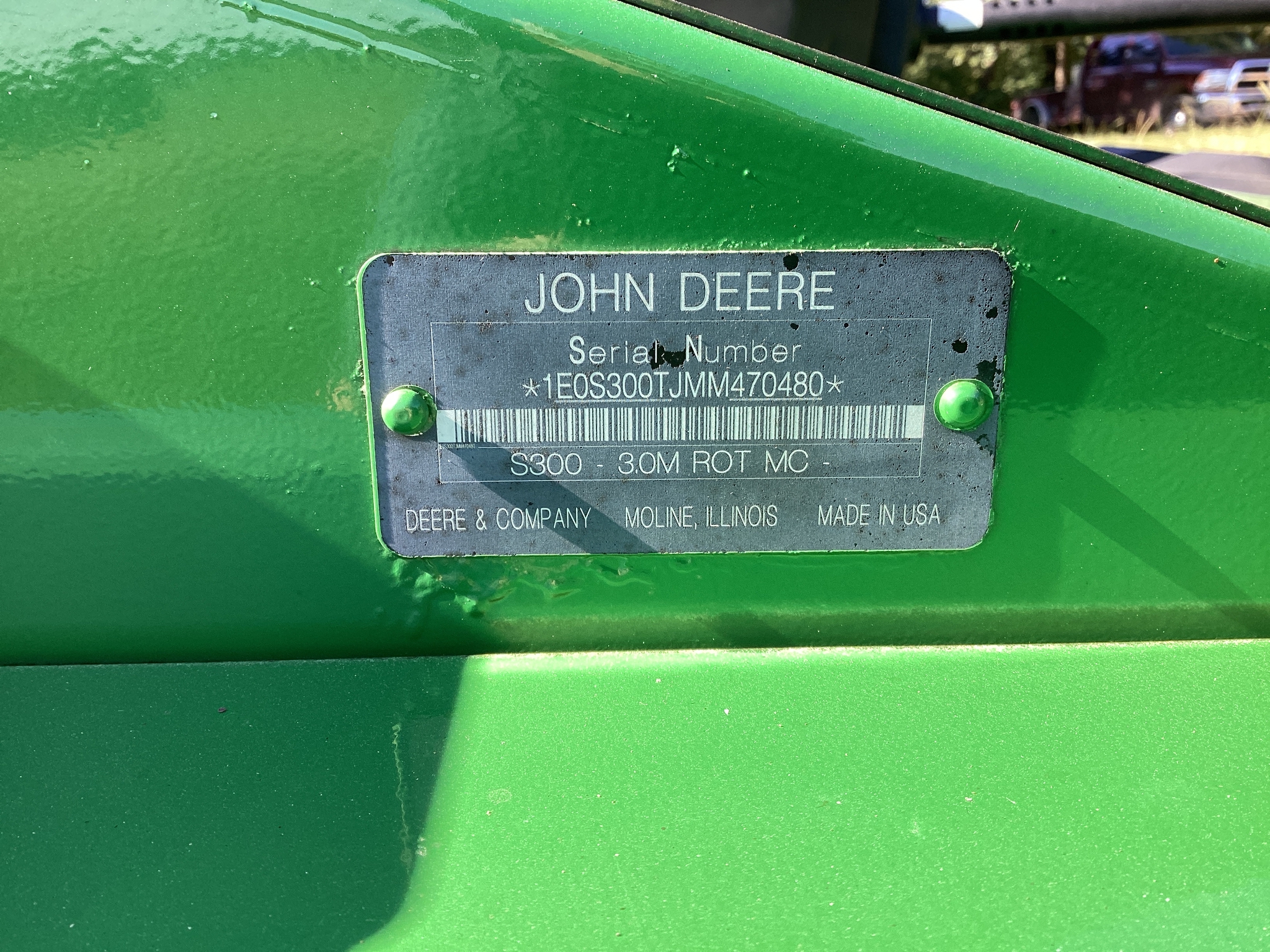 2021 John Deere S300 Image 9