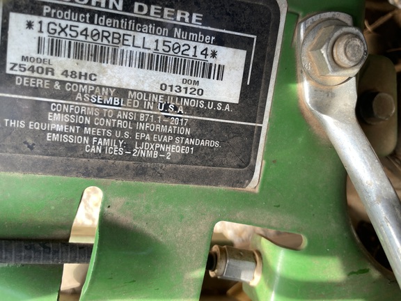 gion様確認ページ 2020 John Deere Z540R - Greenway Equipment – John Deere Dealer