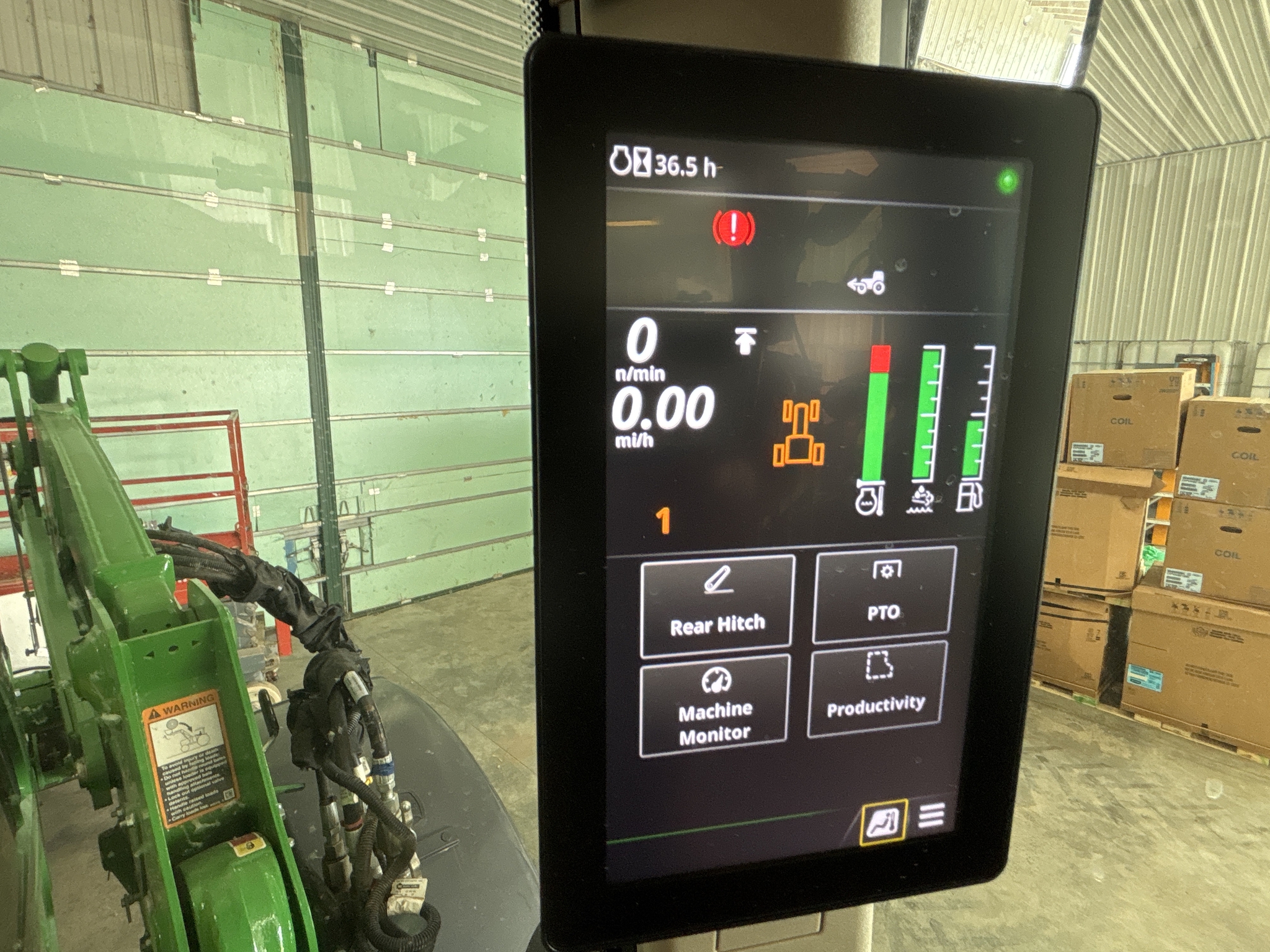 Used 2025 John Deere 6M 155 Utility Tractors at Koenig Equipment in Urbana, OH - PhotoXL6