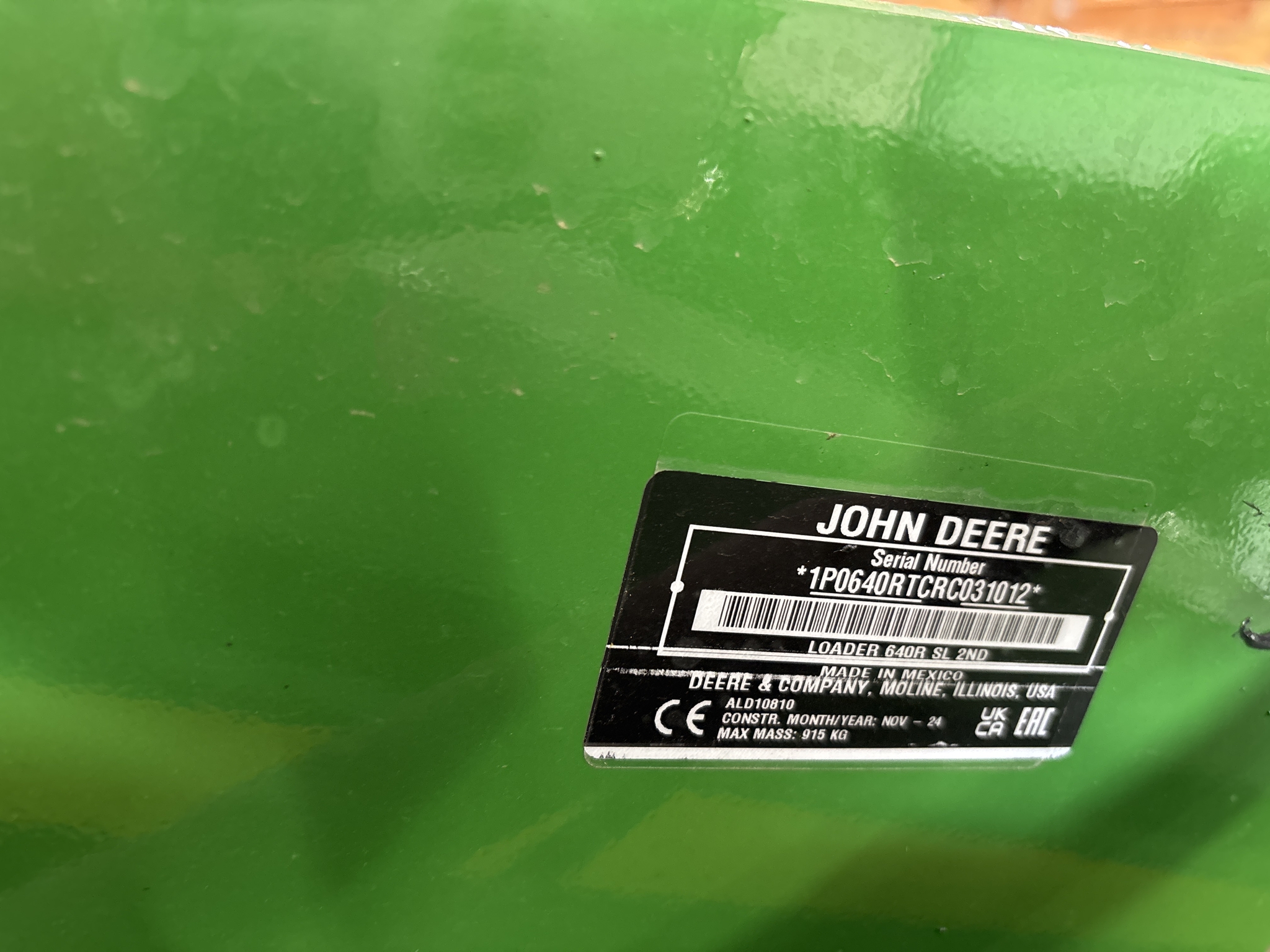 Used 2025 John Deere 6M 155 Utility Tractors at Koenig Equipment in Urbana, OH - PhotoXL12