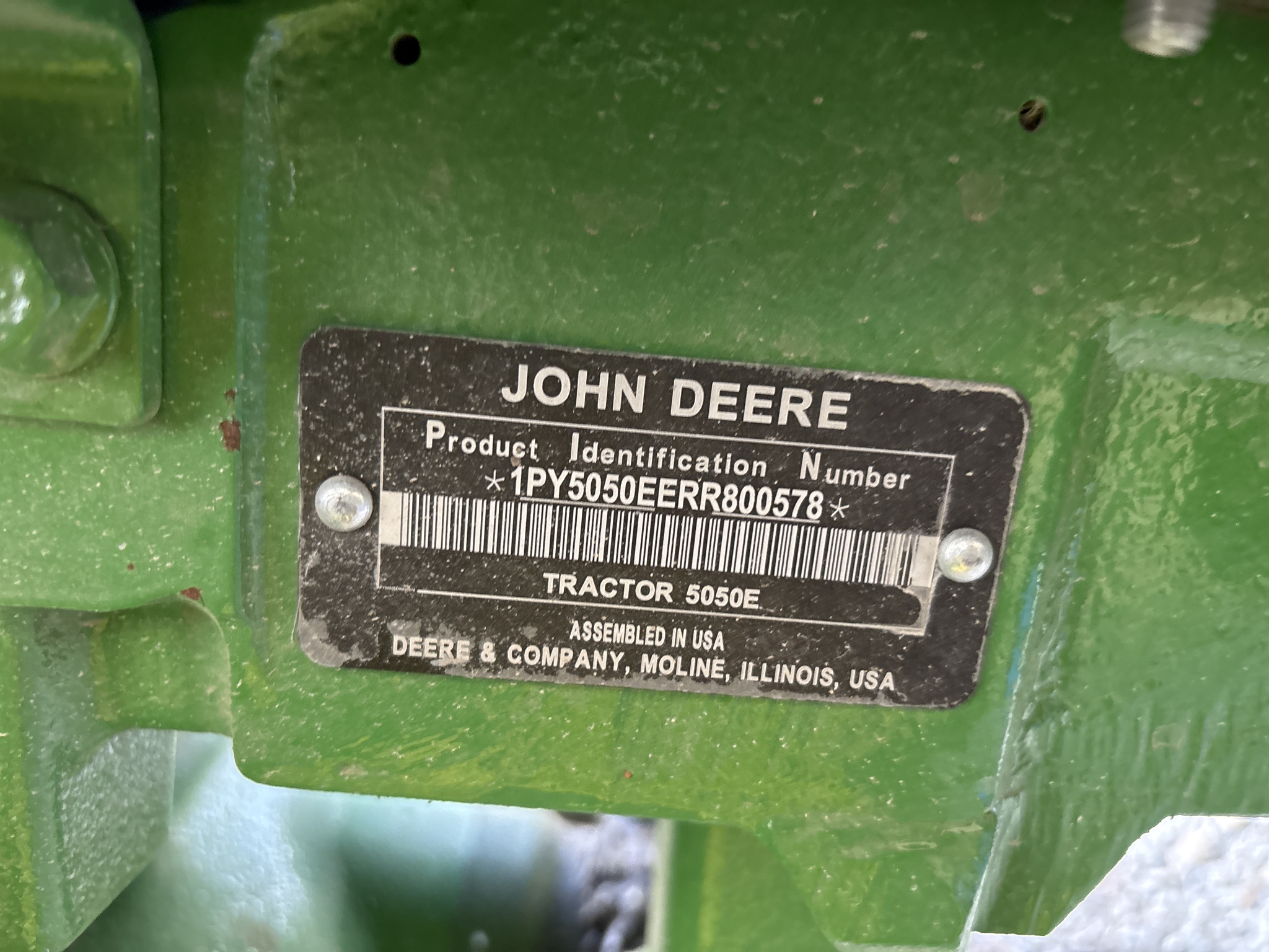 Used 2024 John Deere 5050E Utility Tractors at Koenig Equipment in Urbana, OH - PhotoXL12