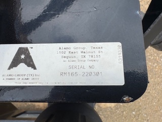 Photo of 2021 Alamo Rm165