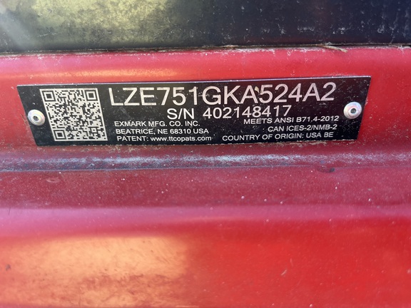 2018 Exmark LZE751GKA - Photo29