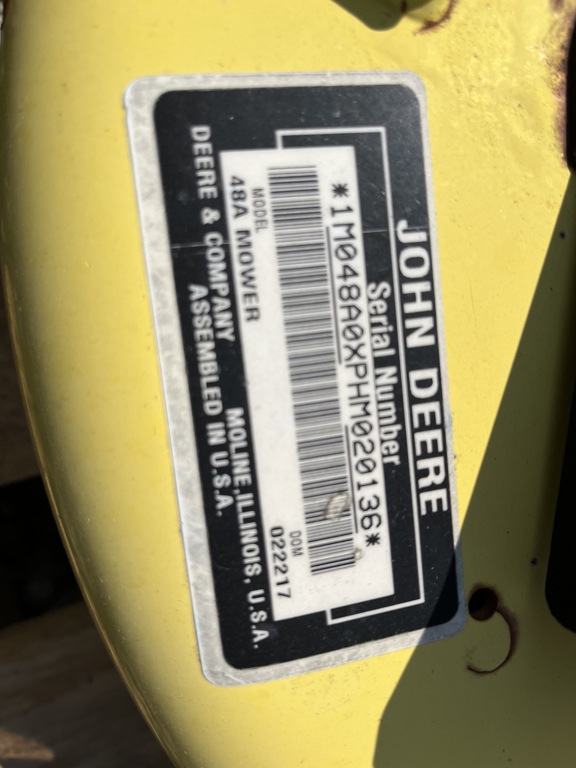 2017 John Deere 48A Image 5