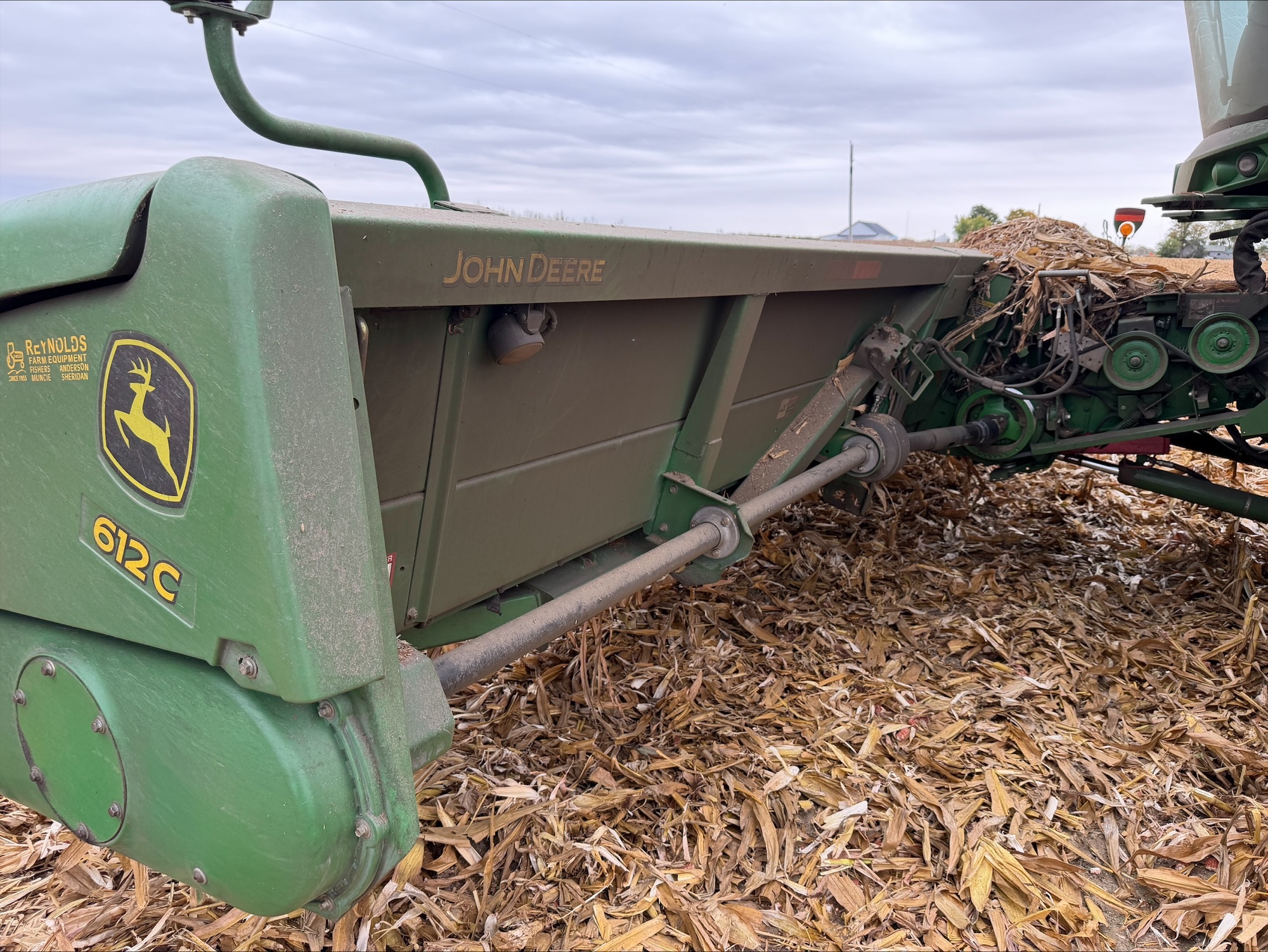 2008 John Deere 612C Image 7