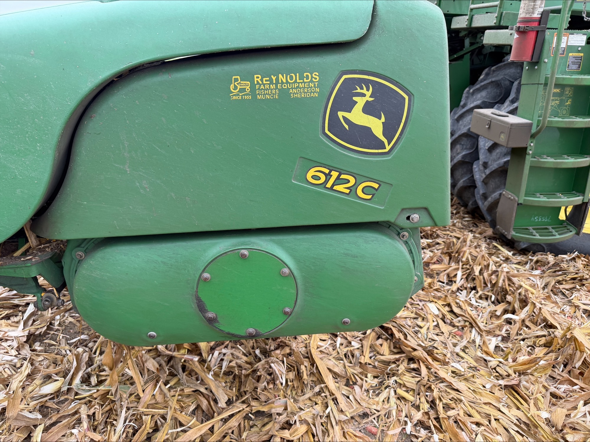 2008 John Deere 612C Image 3