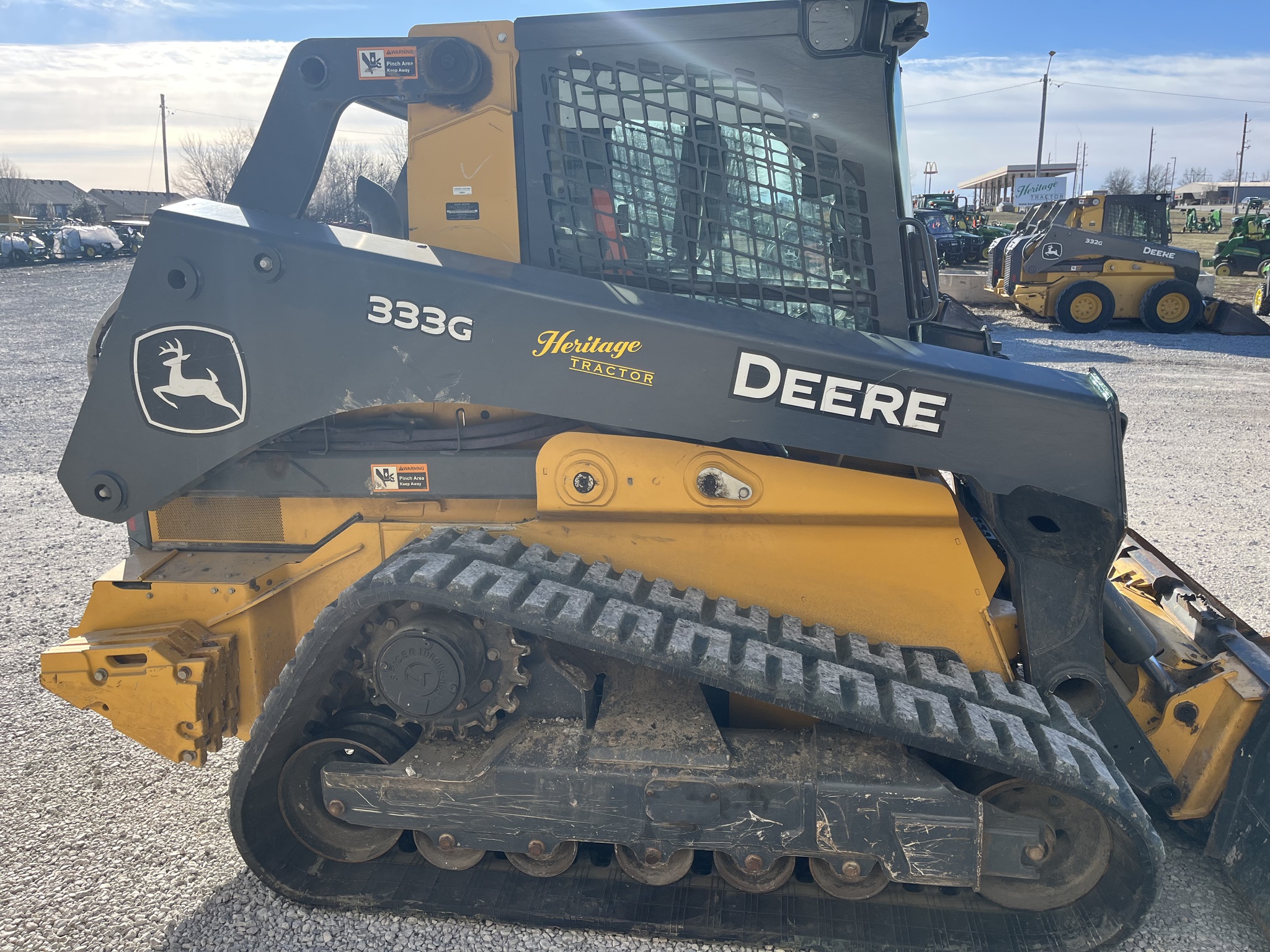  2022 John Deere 333G at Heritage Tractor in Smithville, MO