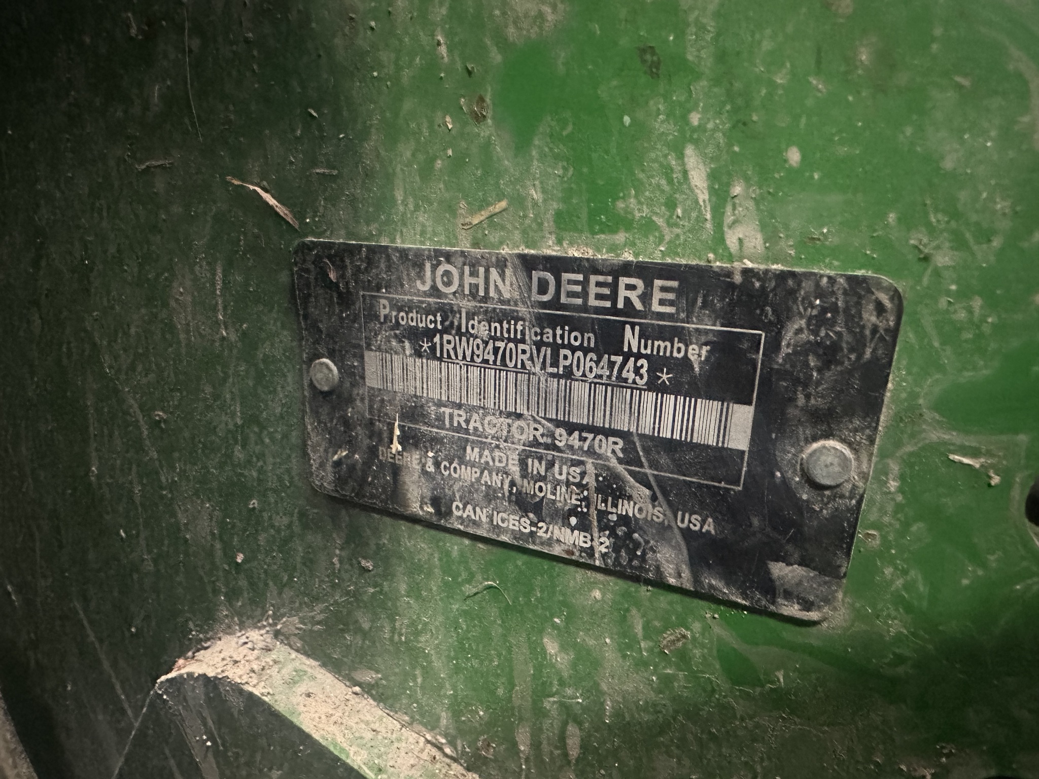 2020 John Deere 9470R Image 7