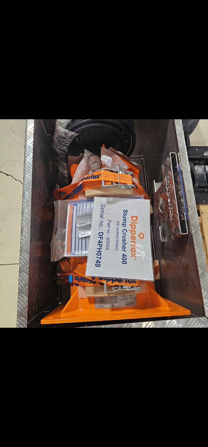 2023 Dipperfox SC400 Stump Crusher Image 2