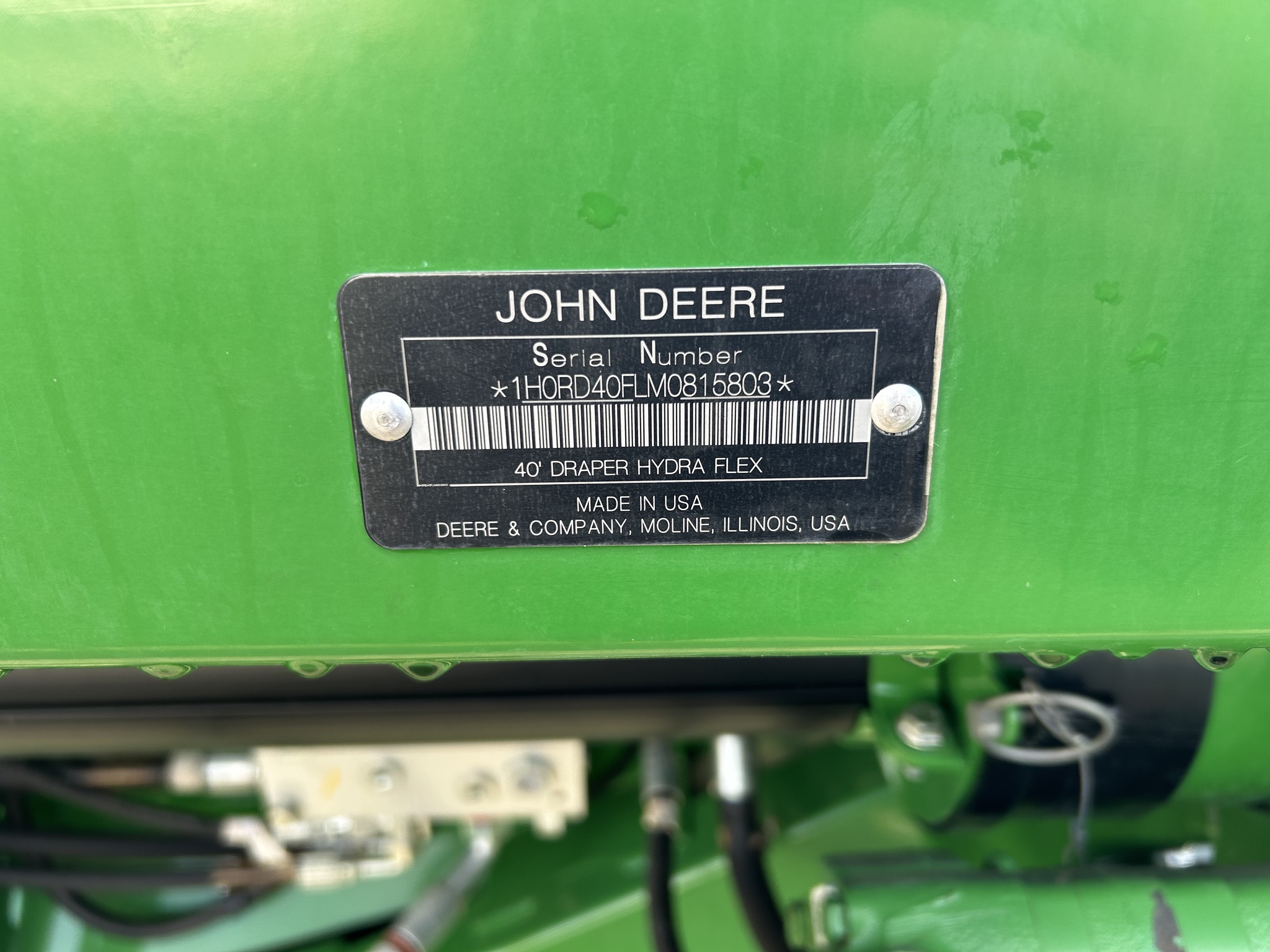 2021 John Deere RD40F Image 23