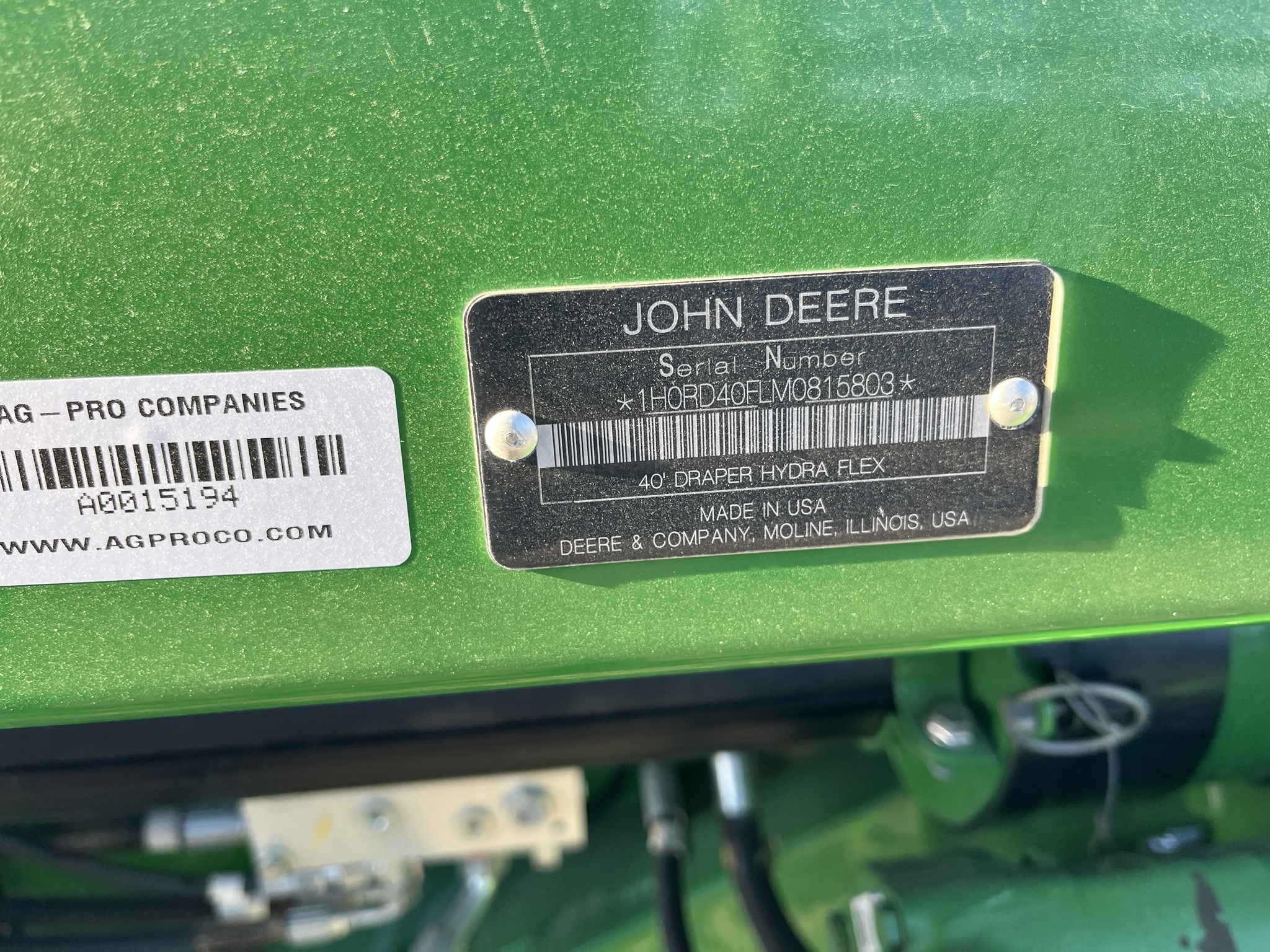 2021 John Deere RD40F Image 22