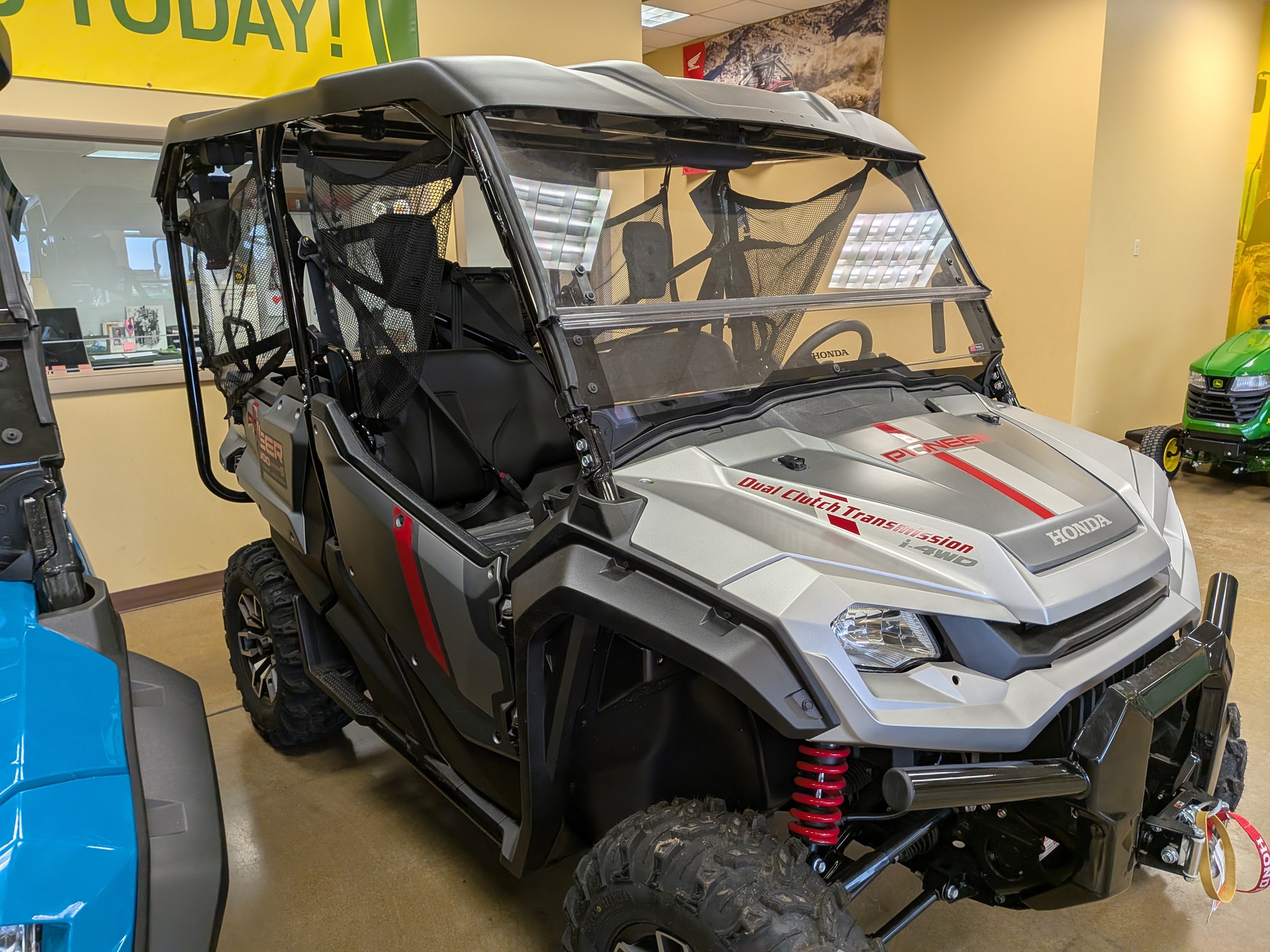  2025 Honda SXS10M5SES HONDA PIONEER - GREY at Heritage Tractor in Galesburg, IL